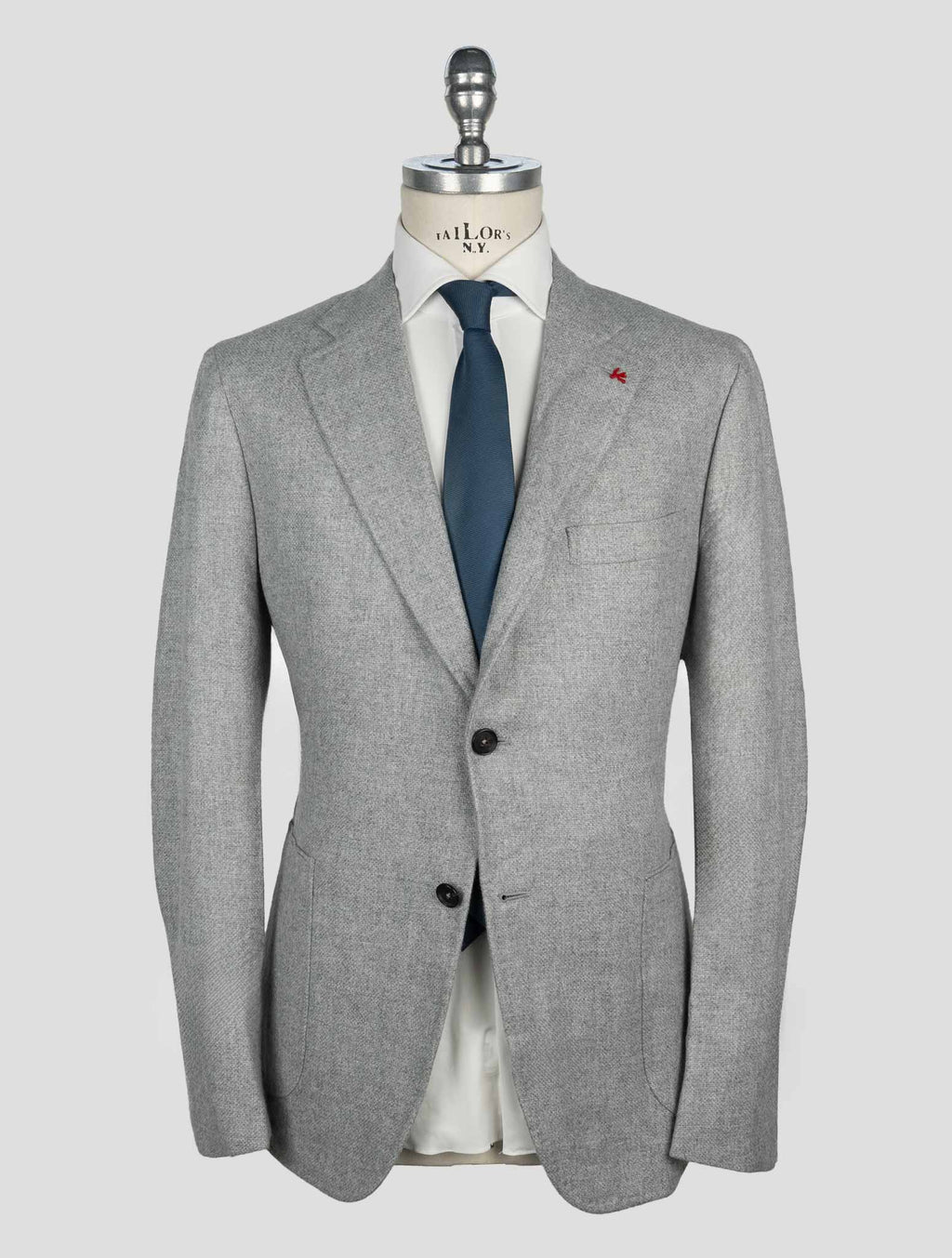 Isaia Gray Cashmere Blazer 1