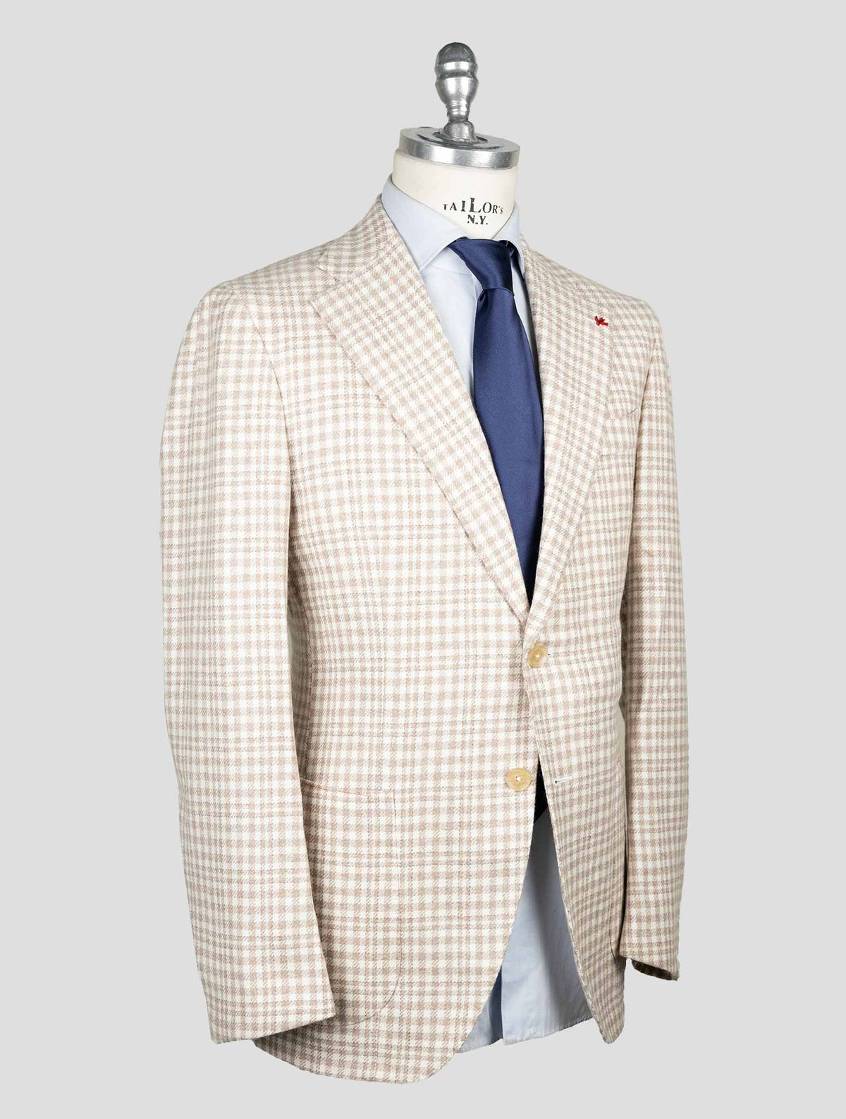 Isaia Beige Cashmere Blazer 2
