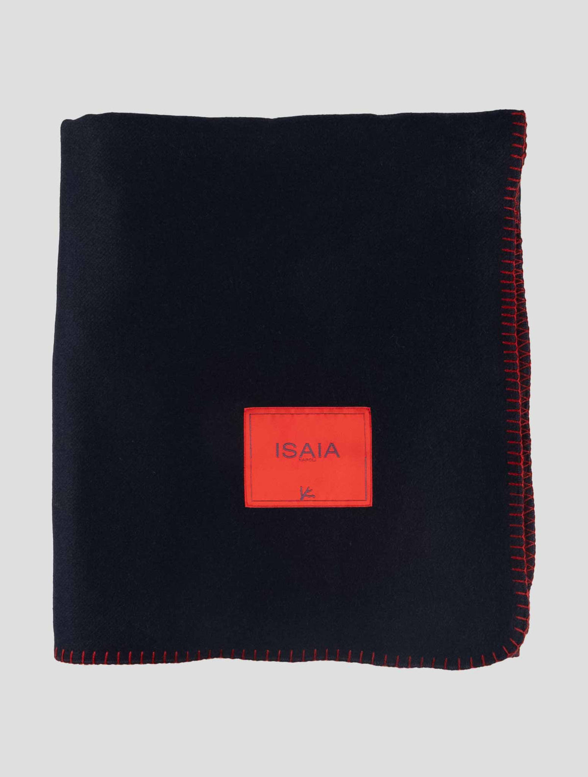 Isaia Blue Cashmere Blanket 2
