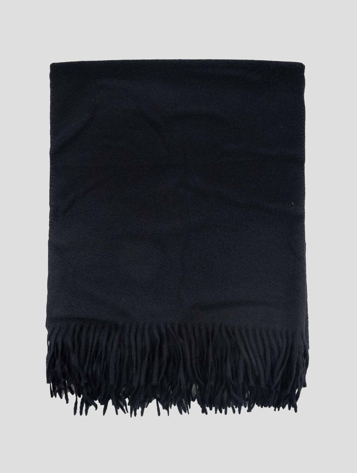 Isaia Dark Blue Cashmere Blanket 1