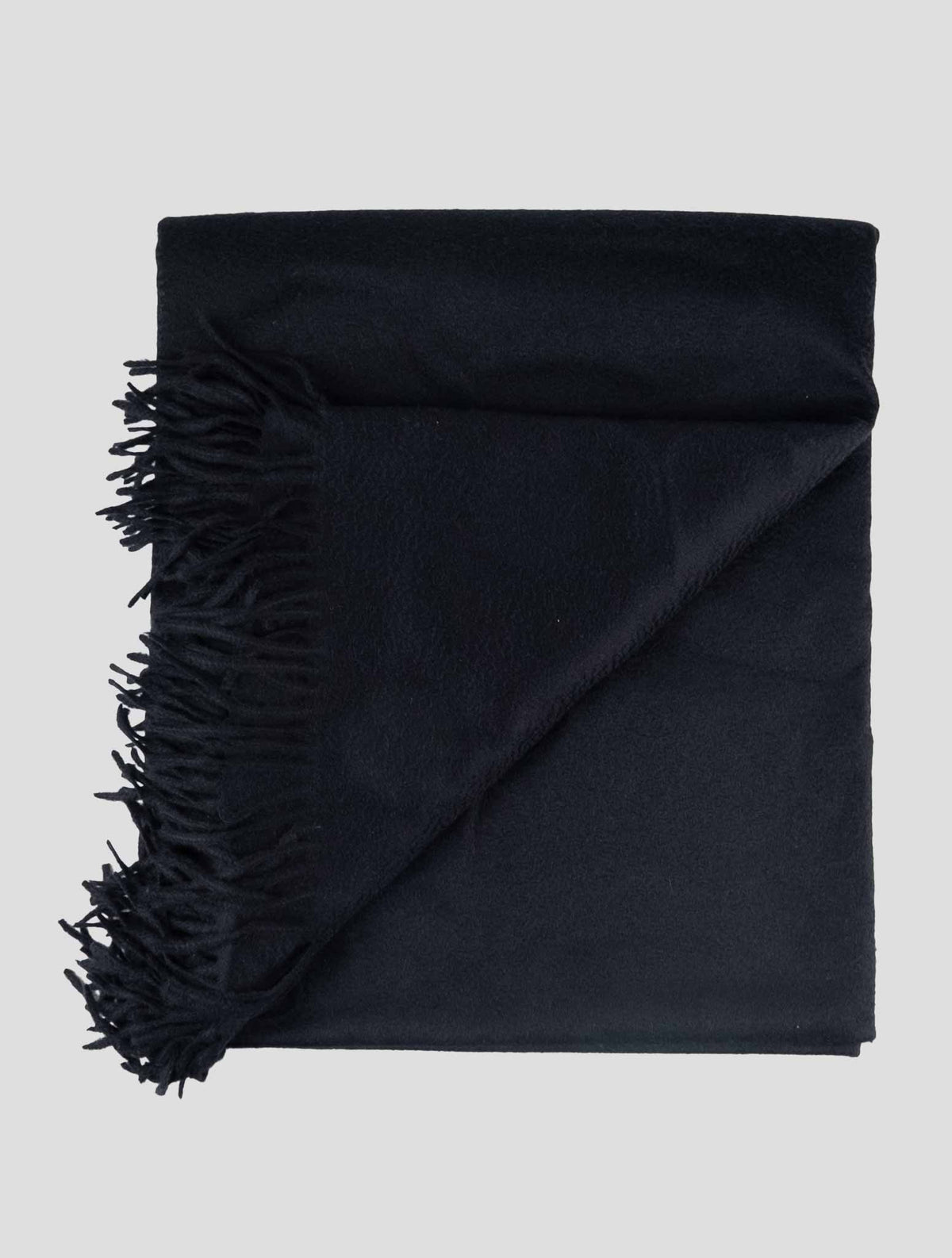 Isaia Dark Blue Cashmere Blanket 2