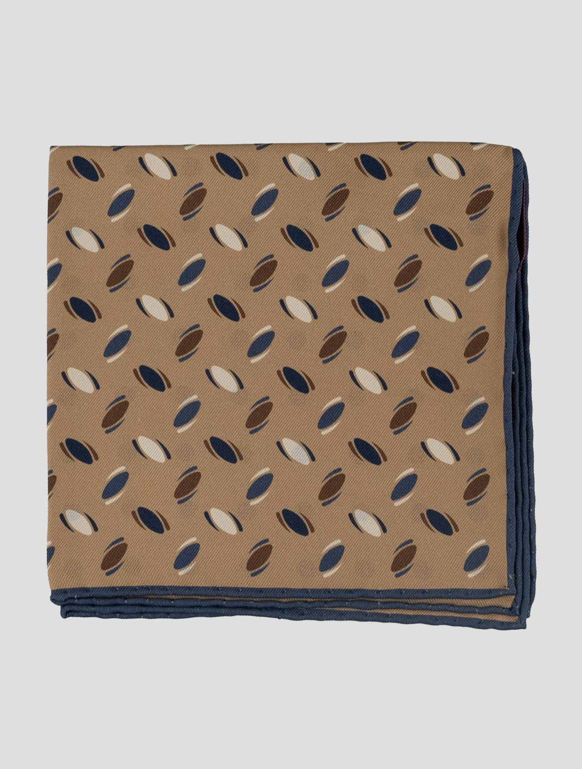 Isaia Multicolor Silk Pocket Square 1
