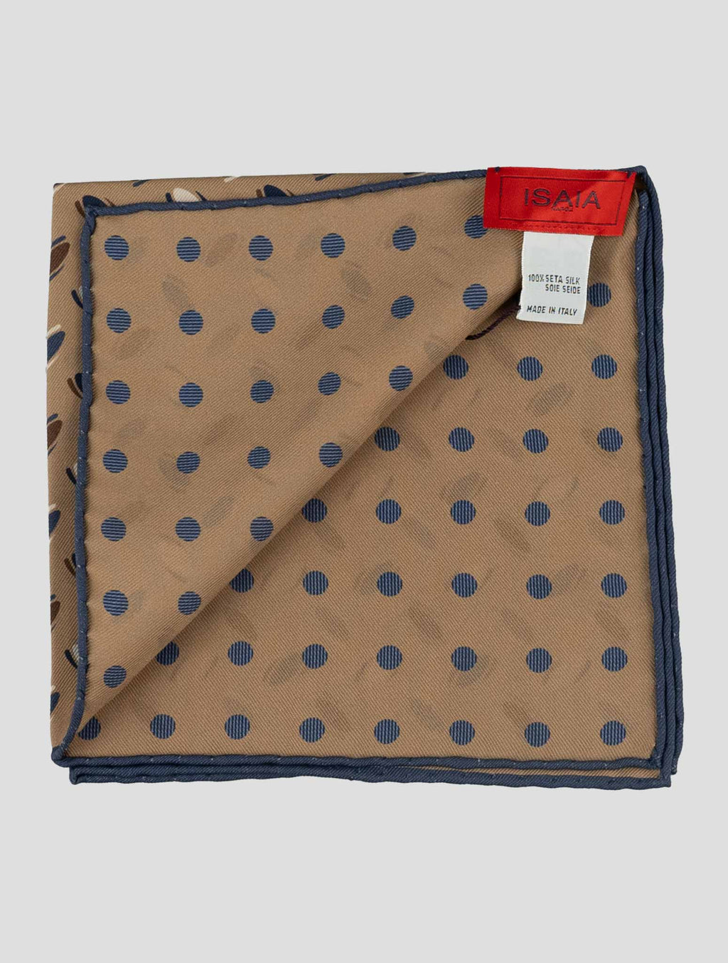 Isaia Multicolor Silk Pocket Square 2