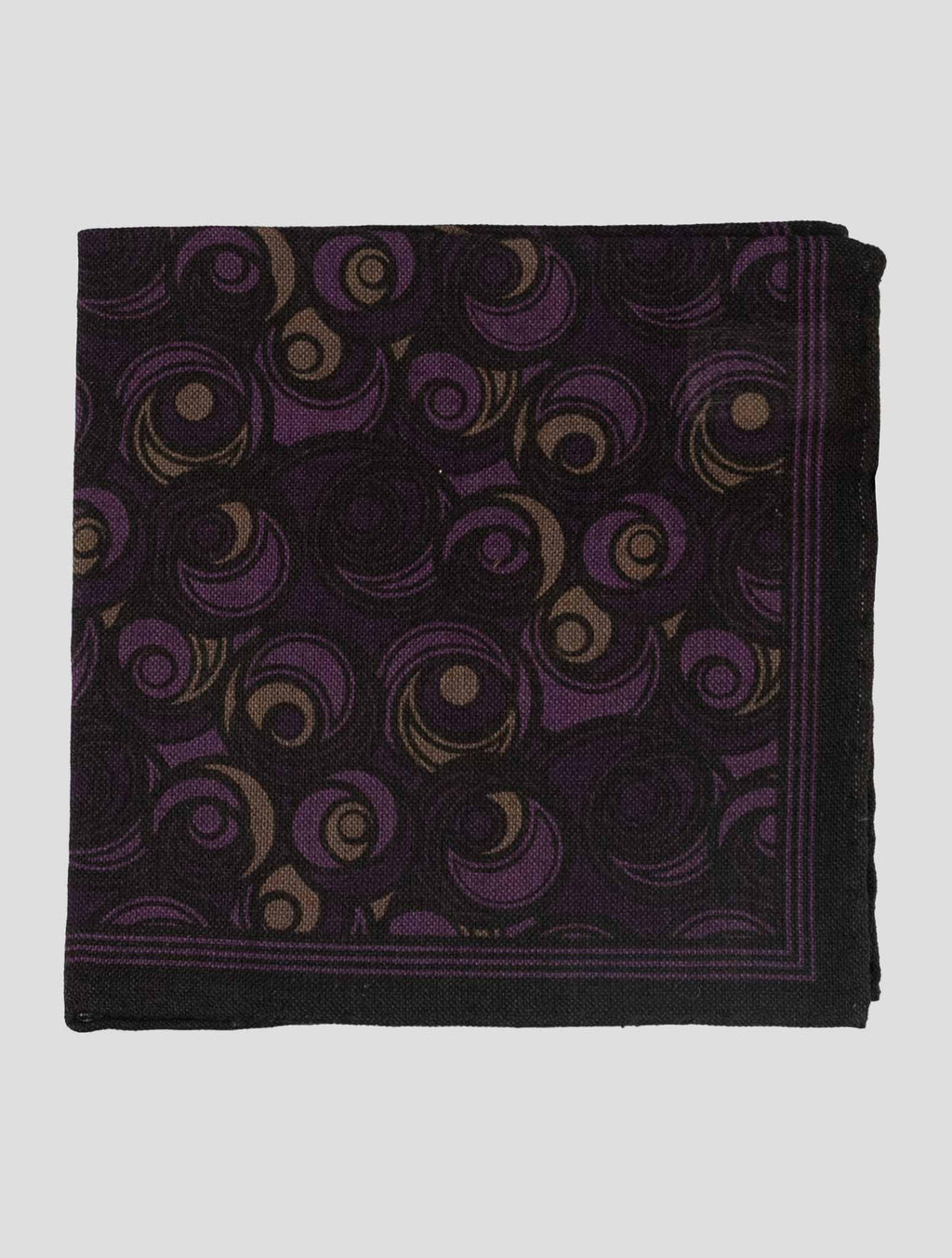 Isaia Multicolor Cotton Pocket Square 1