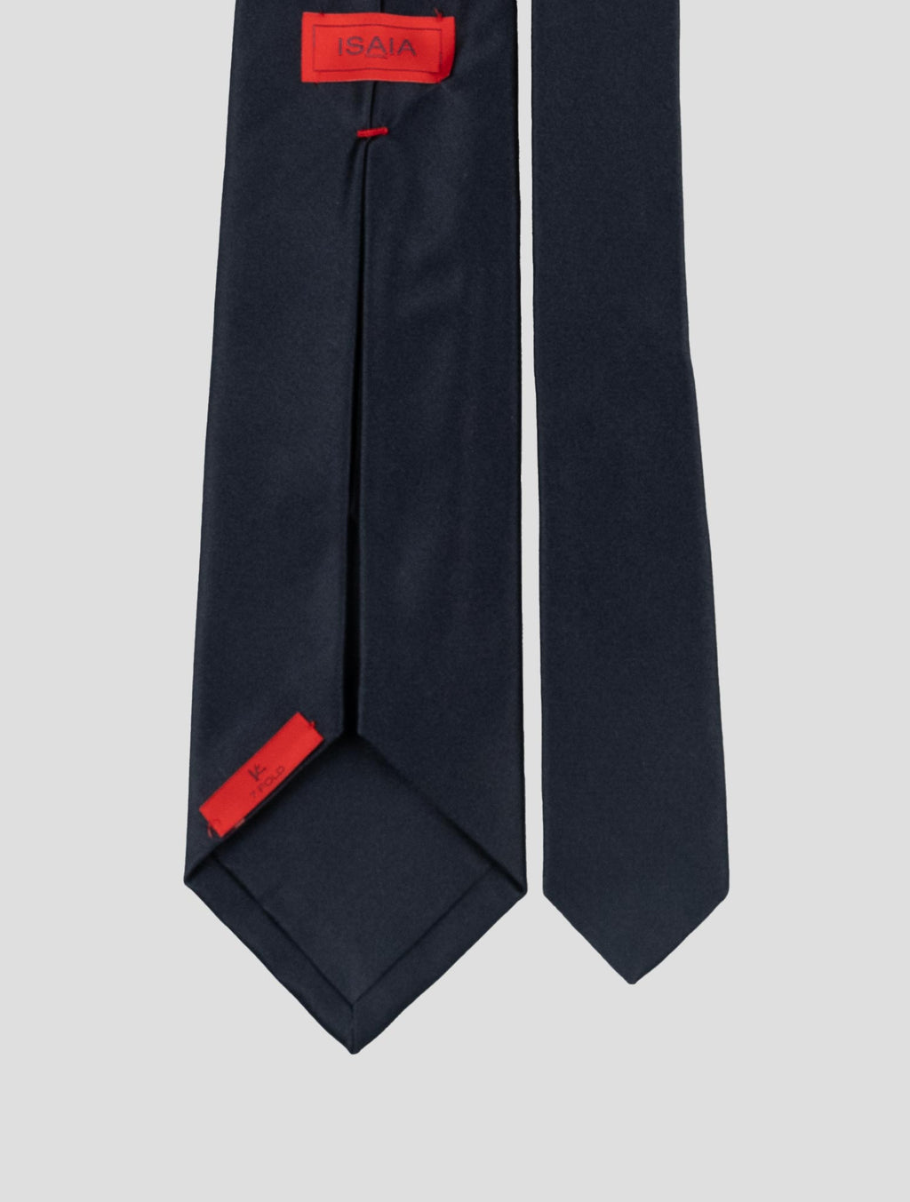 Isaia Black Silk Tie 3