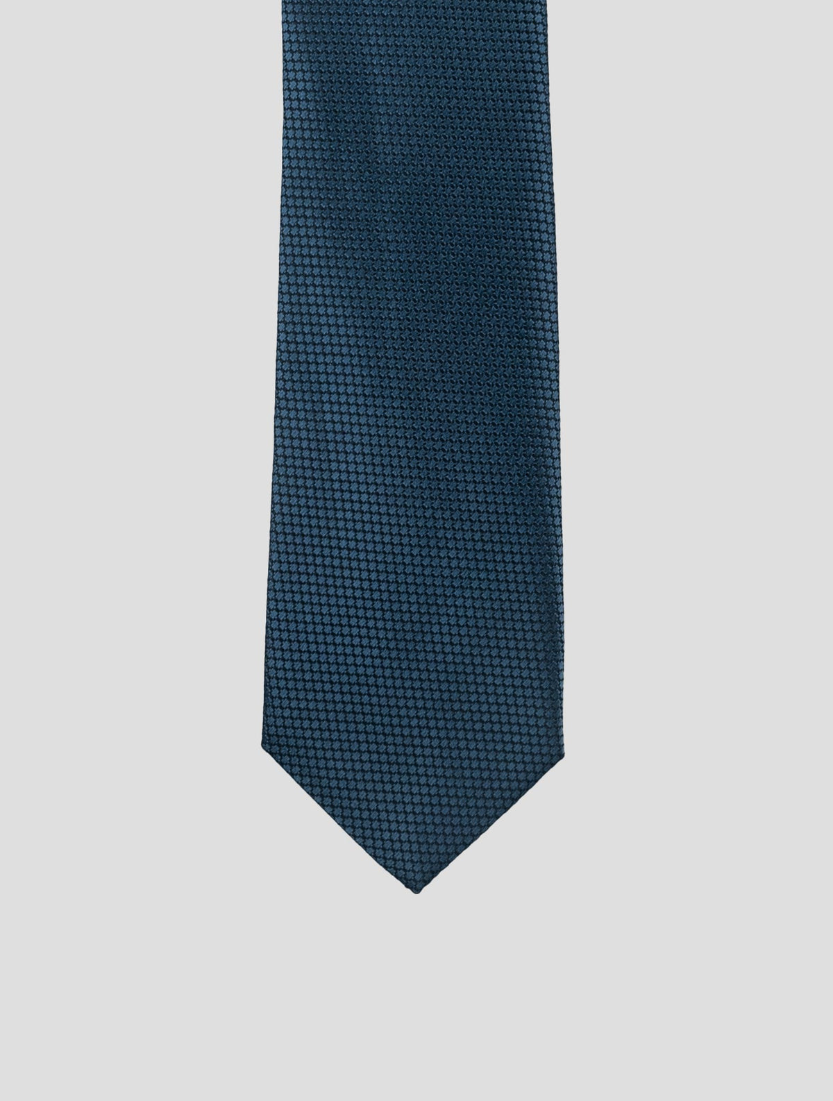 Isaia Blue Silk Tie 2
