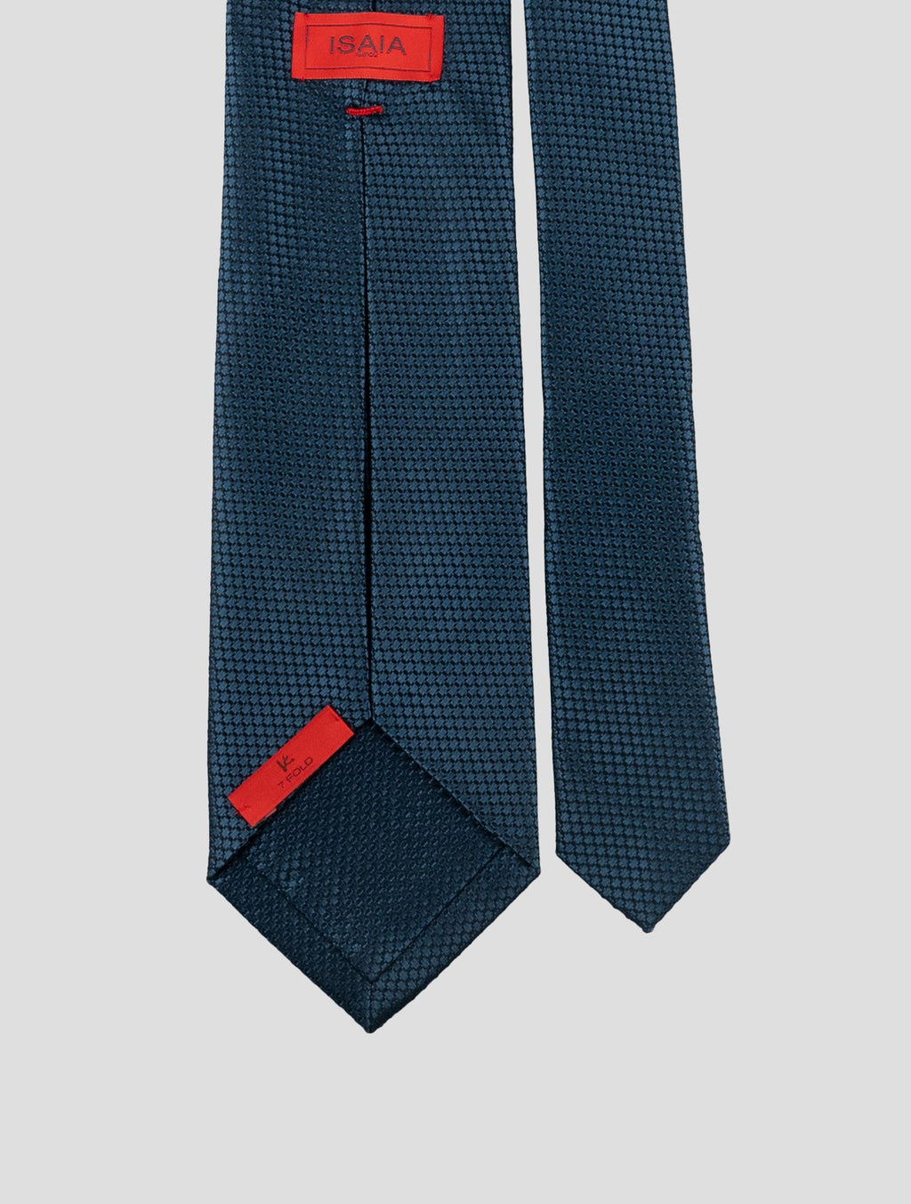 Isaia Blue Silk Tie 3