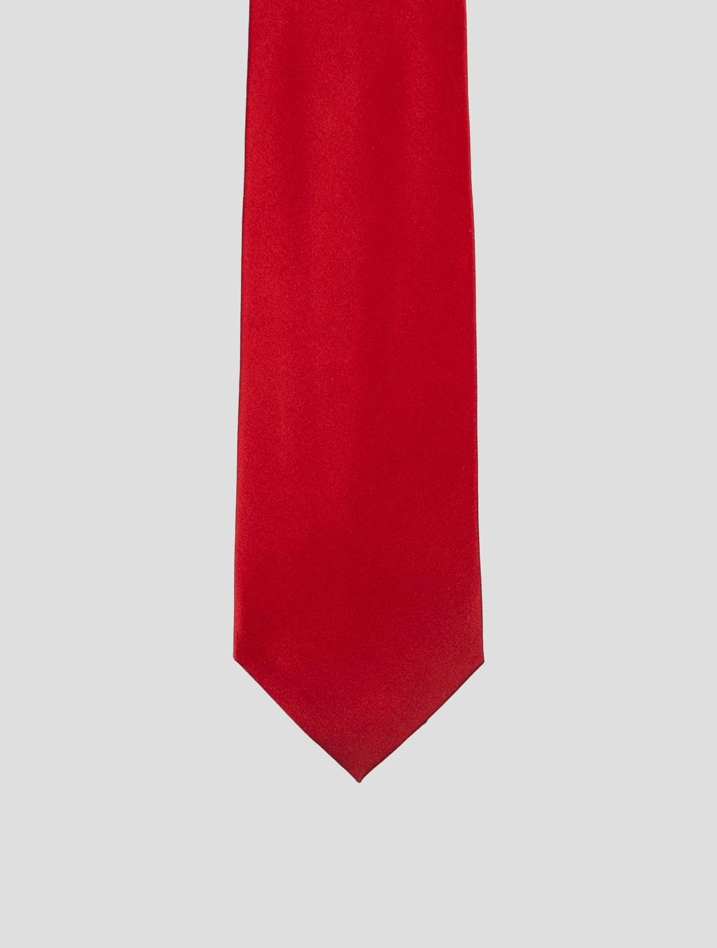 Isaia Red Silk Tie 2