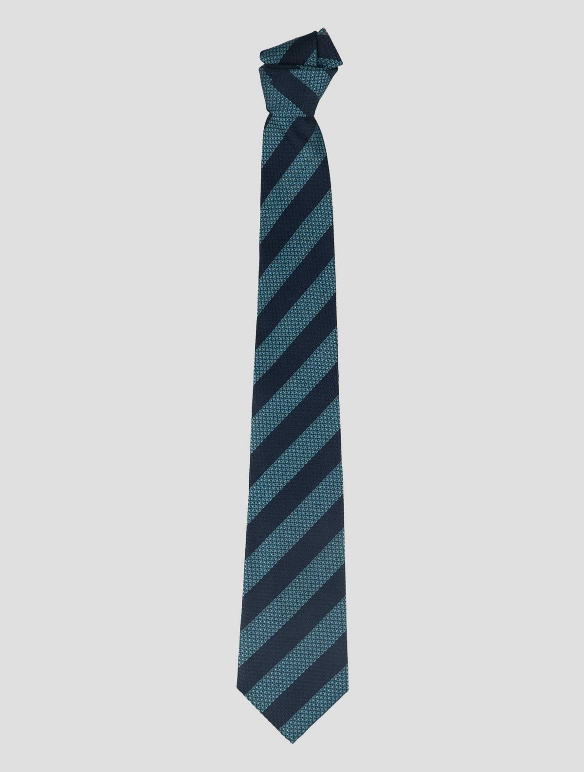 Isaia Multicolor Cotton Silk Tie 1