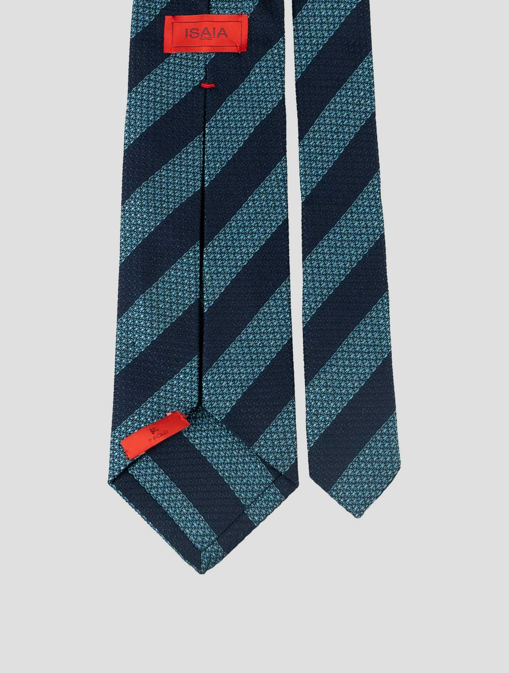 Isaia Multicolor Cotton Silk Tie 3