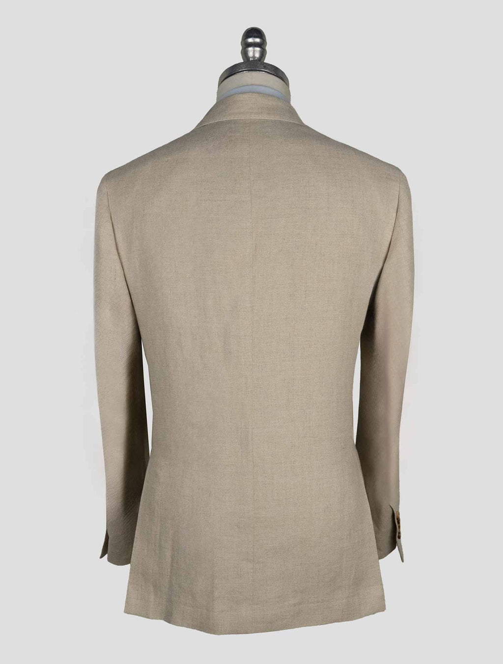 Sartorio Napoli Beige Linen Blazer 3