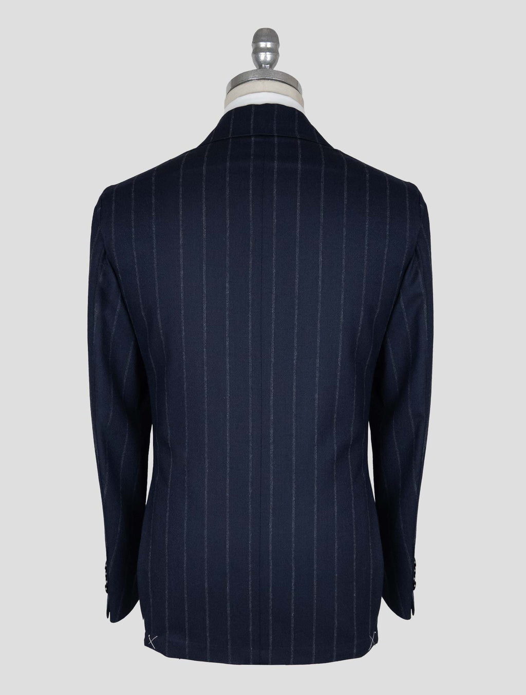 Sartorio Napoli Blue Virgin Wool Ea Suit 3