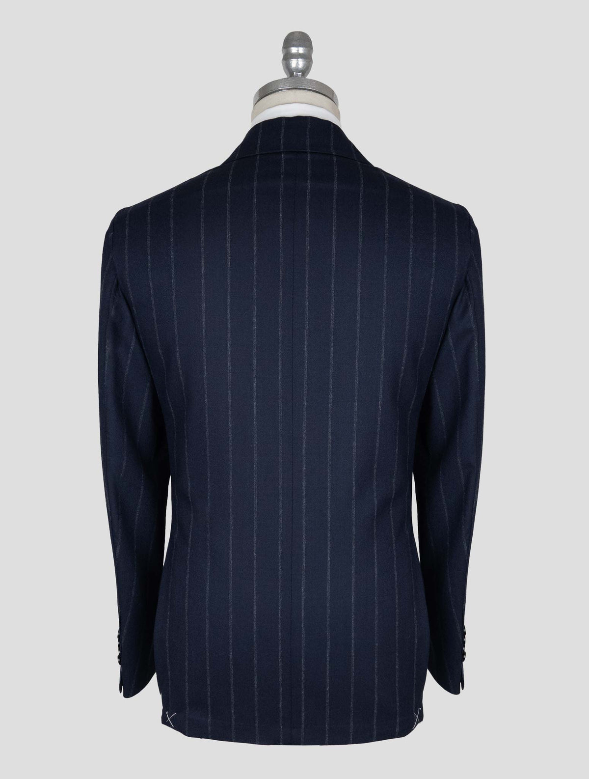 Sartorio Napoli Blue Virgin Wool Ea Suit 3