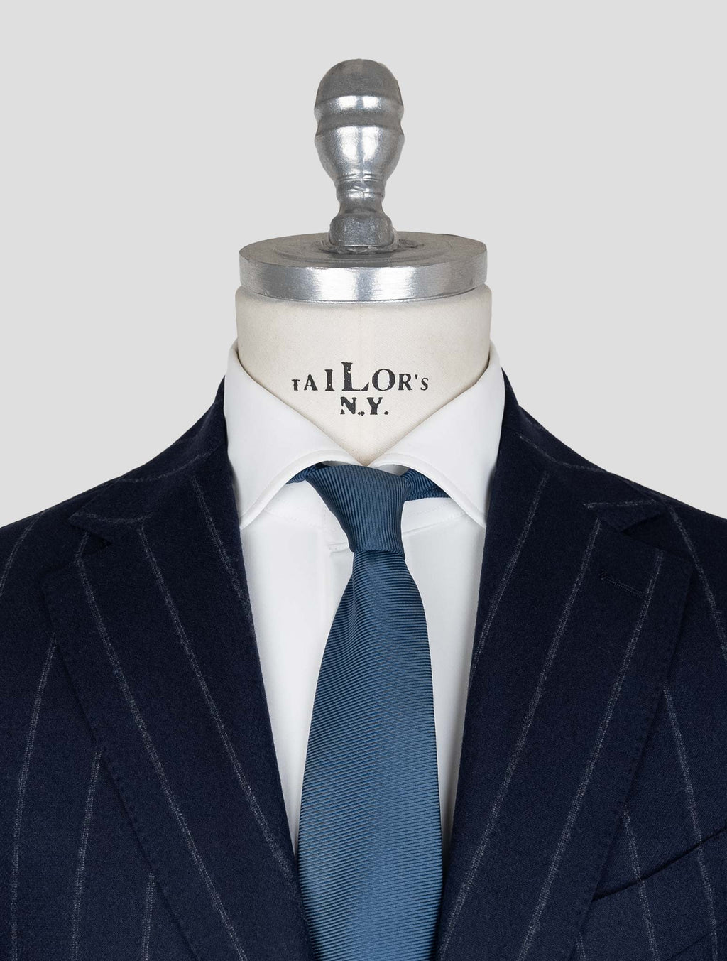 Sartorio Napoli Blue Virgin Wool Ea Suit 5