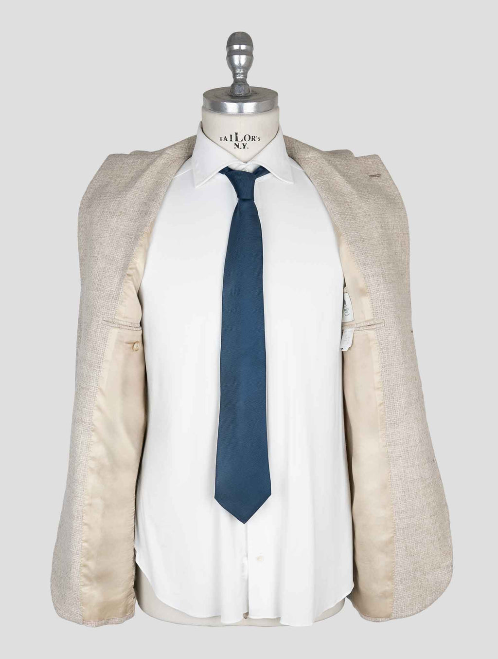 Luigi Borrelli Beige Virgin Wool  Blazer 6