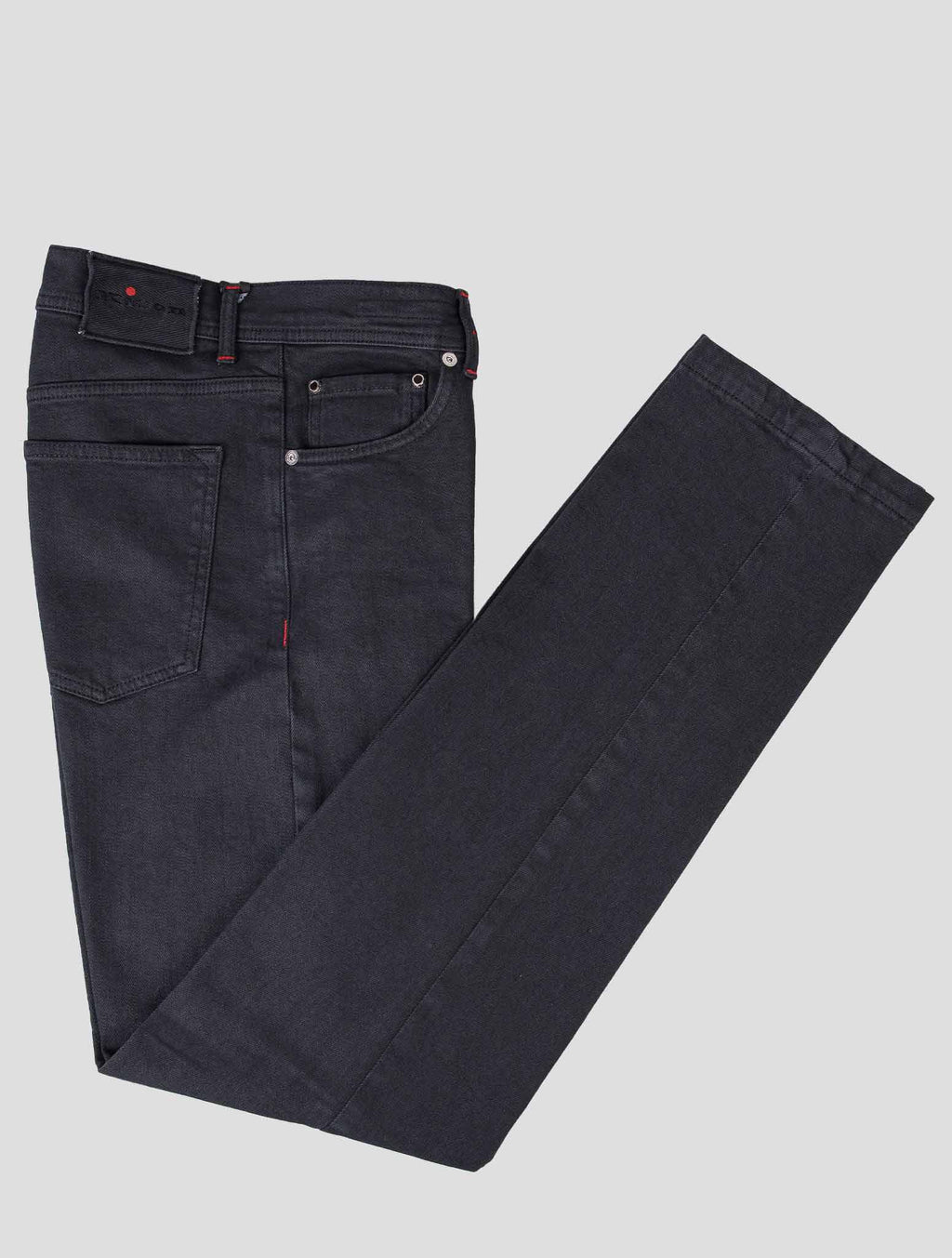 Kiton Black Cotton Ea Jeans 1
