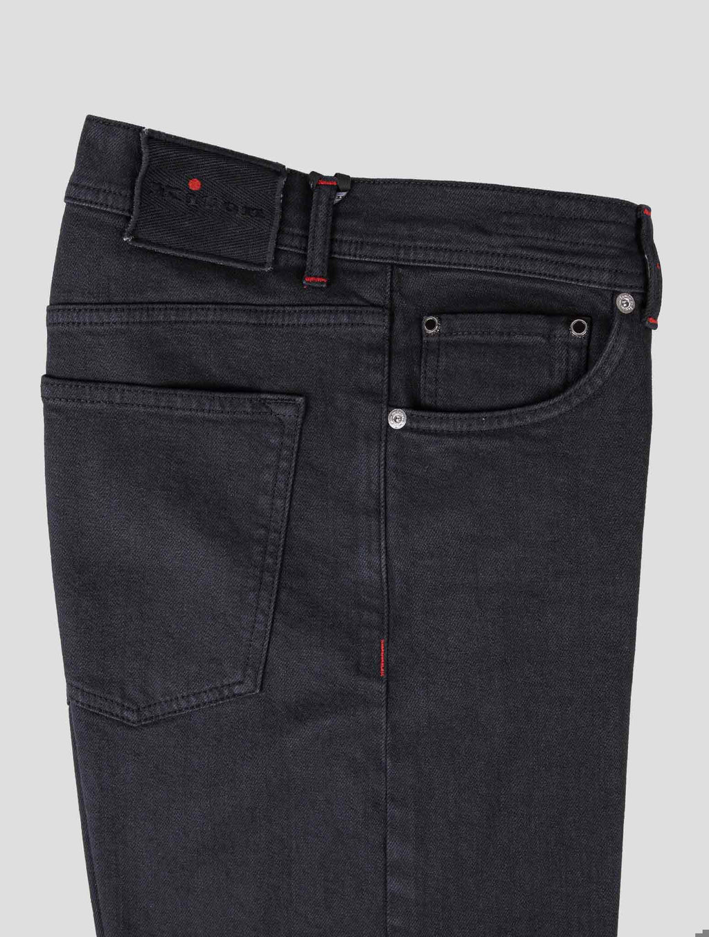 Kiton Black Cotton Ea Jeans 3