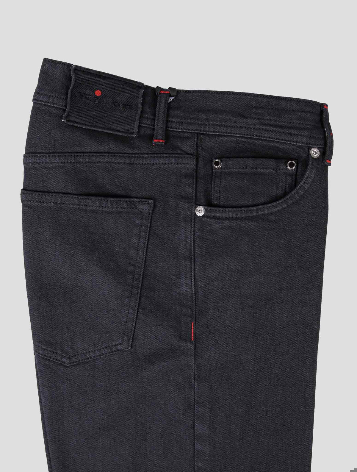 Kiton Black Cotton Ea Jeans 3