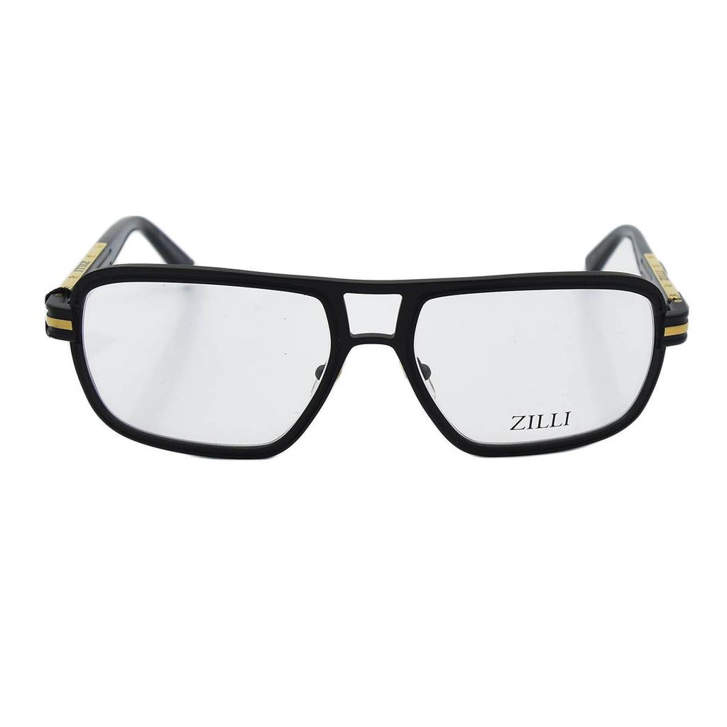 ZILLI Black Titanium Acetate Sunglasses 1