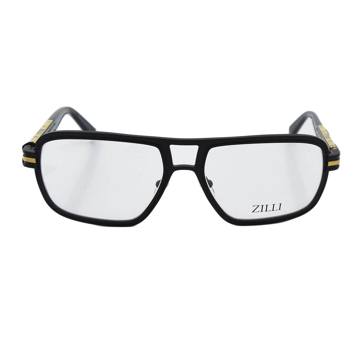 ZILLI Black Titanium Acetate Sunglasses 1