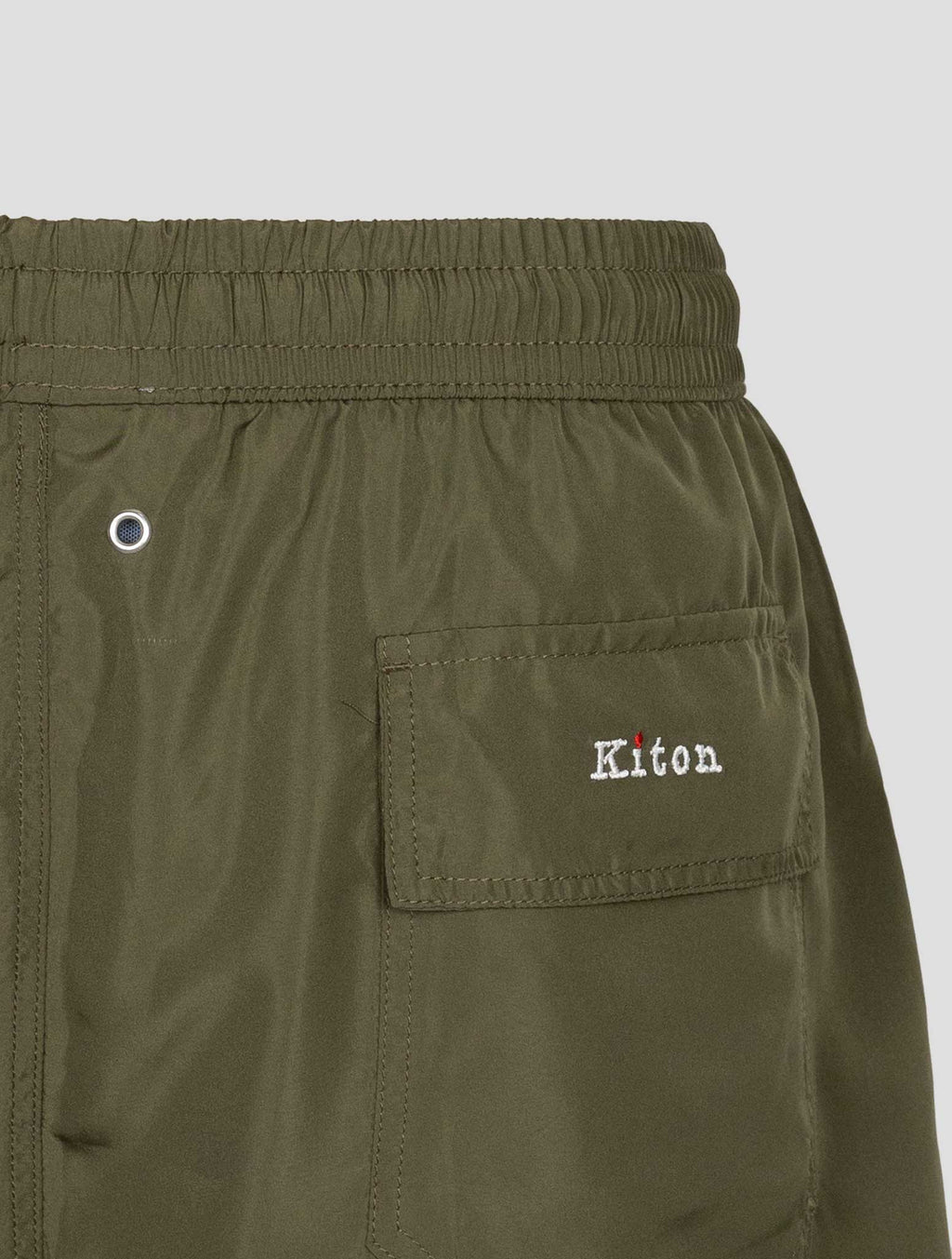 Kiton Green Pl Swim Trunk 5