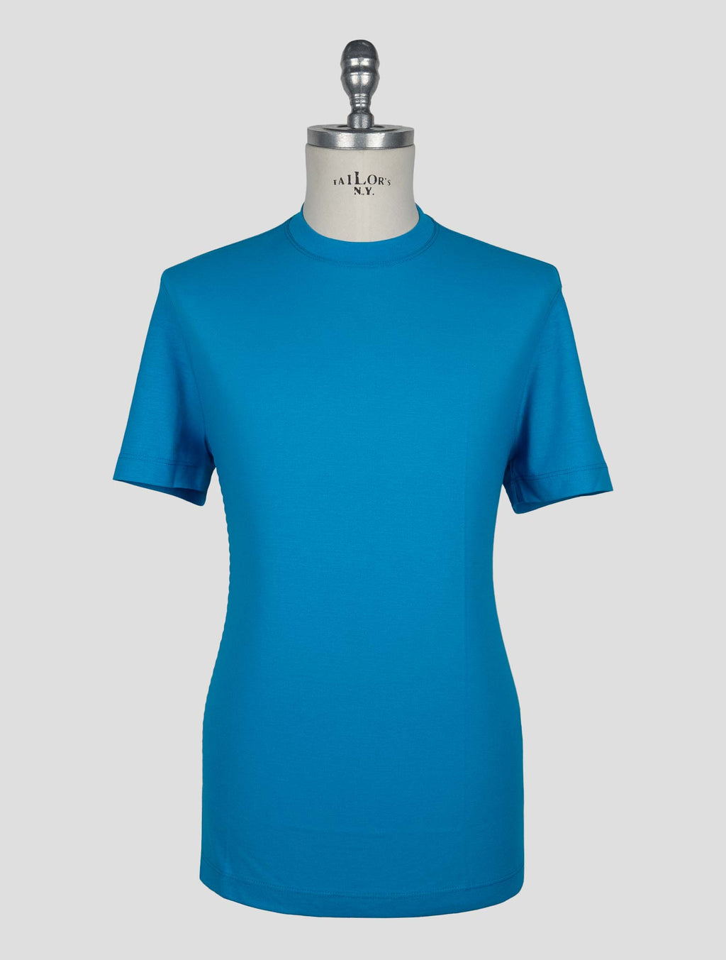 Kired Light Blue Cotton T-Shirt 1