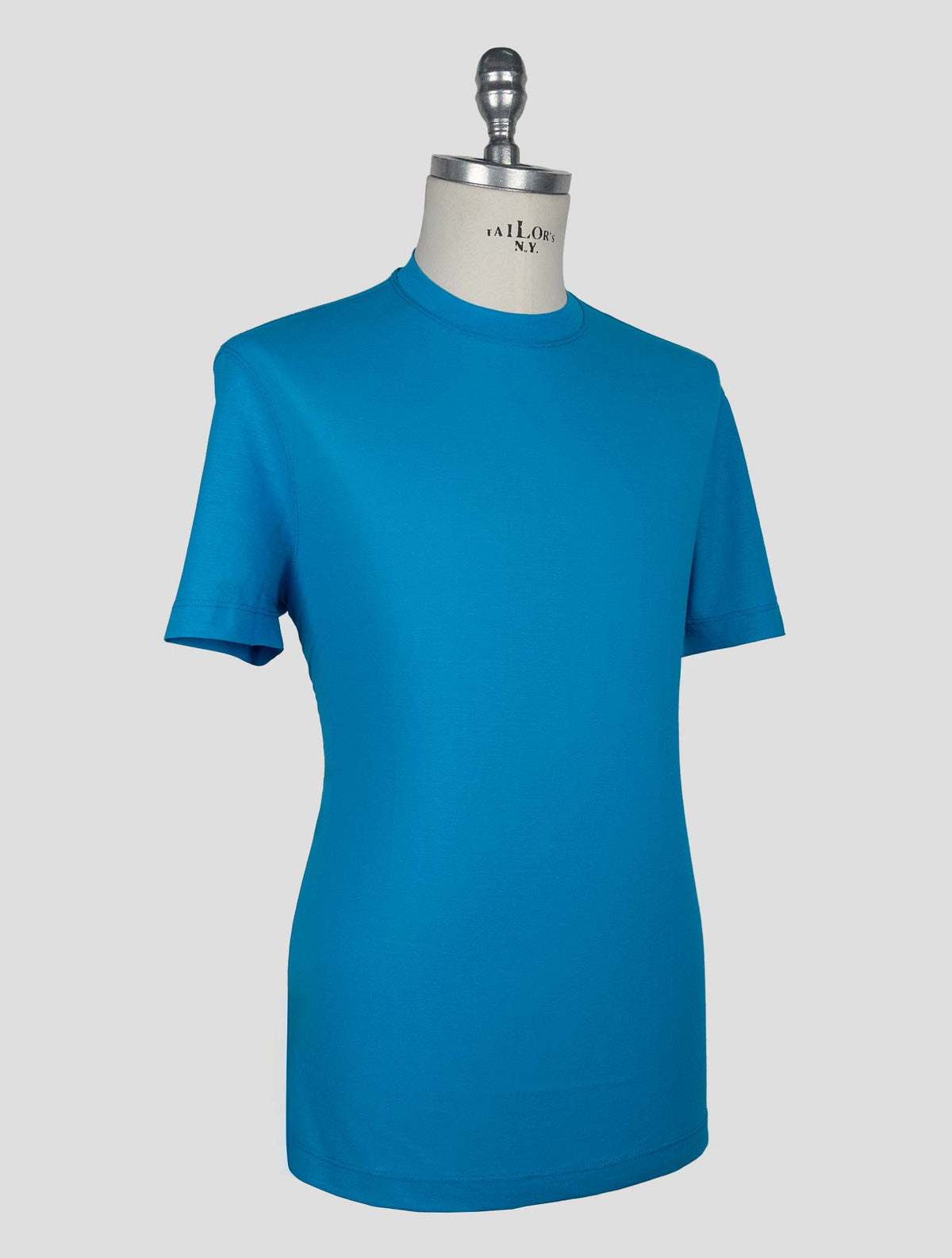 Kired Light Blue Cotton T-Shirt 2
