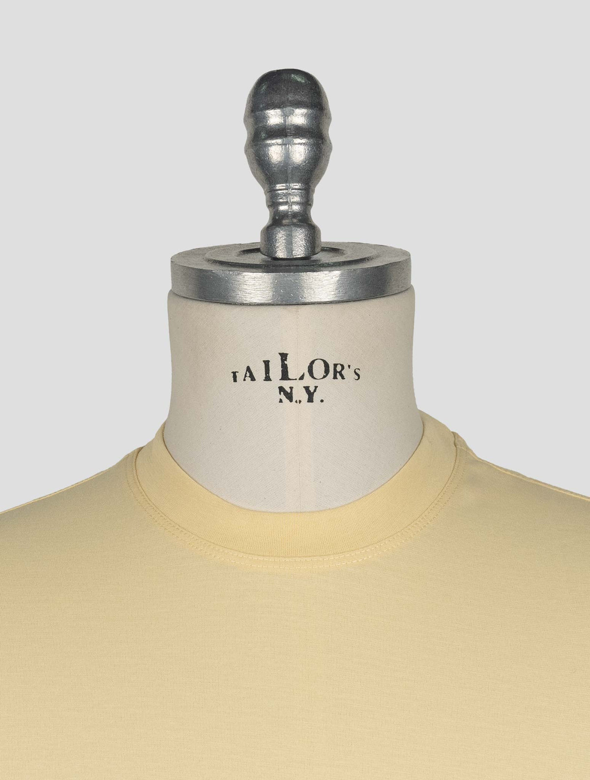 Kired Yellow Cotton T-Shirt 4
