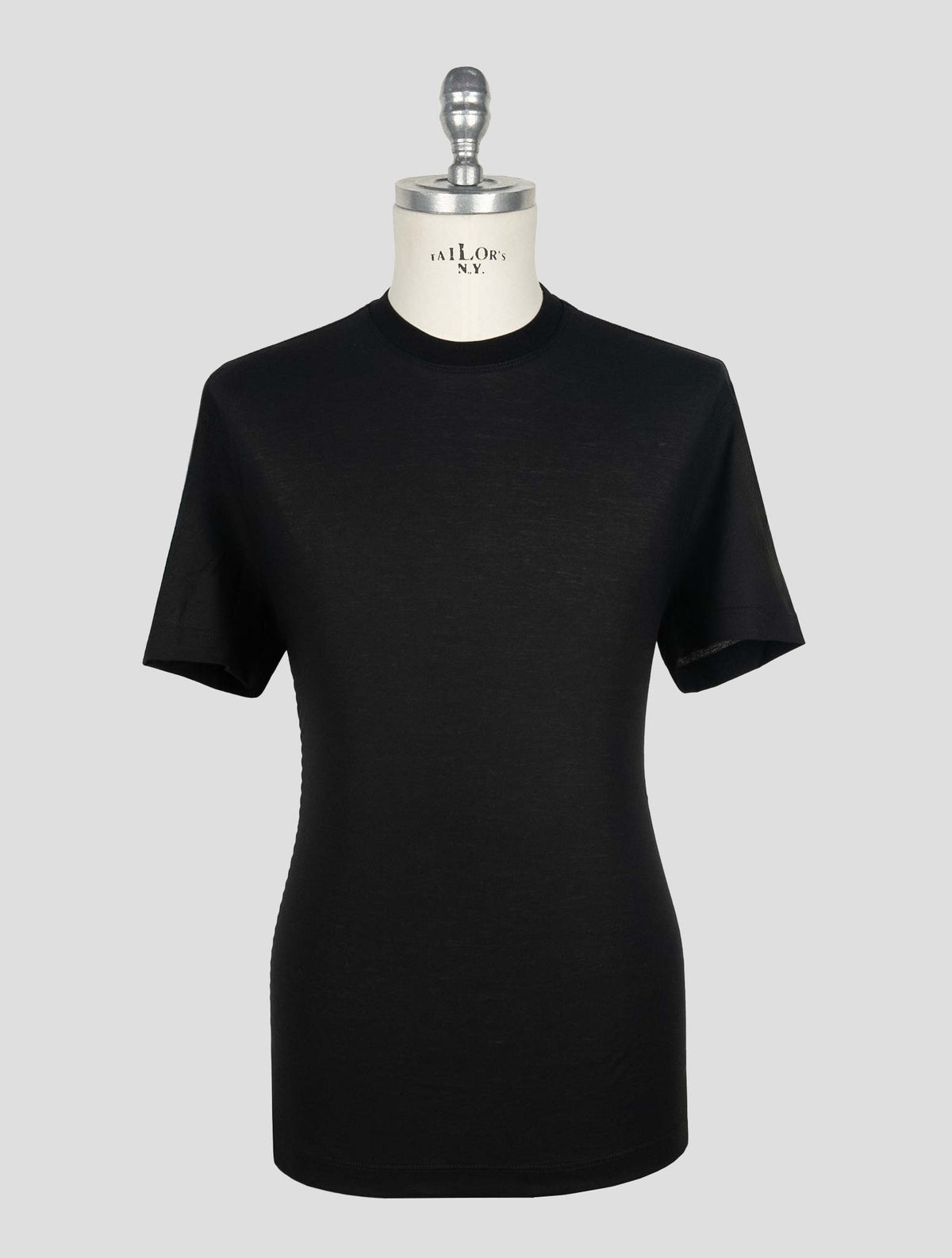 Kired Black Cotton T-Shirt 1