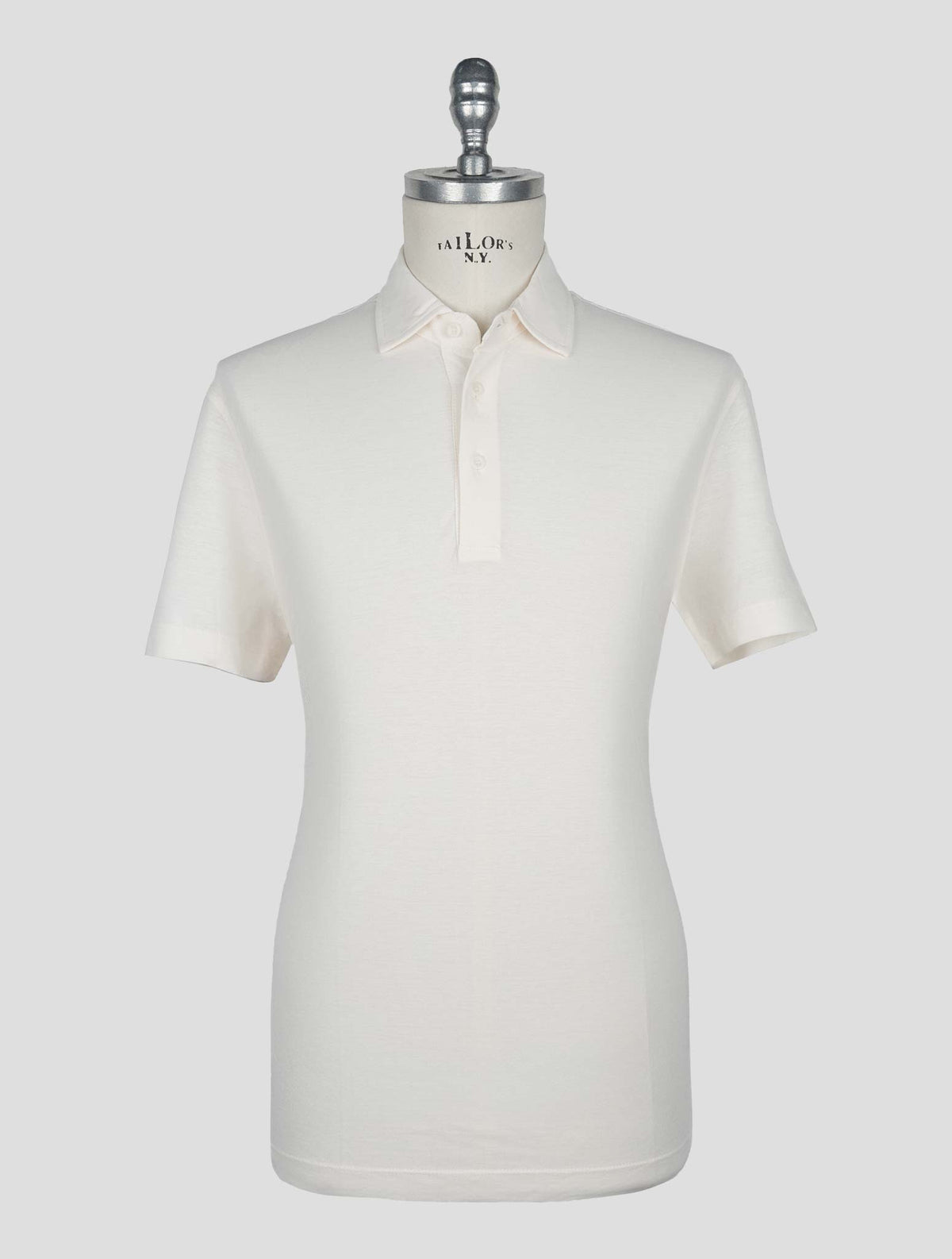 Kired White Cotton Polo 1