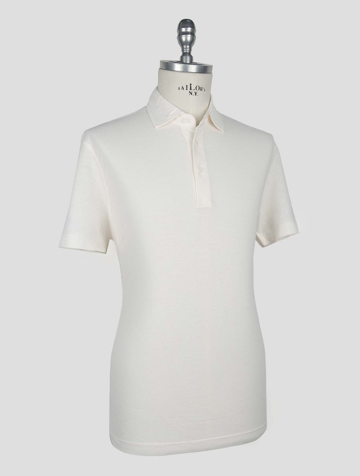Kired White Cotton Polo 2