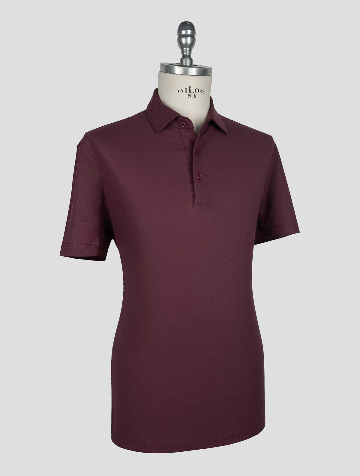 Kired  Burgundy Cotton Polo 2