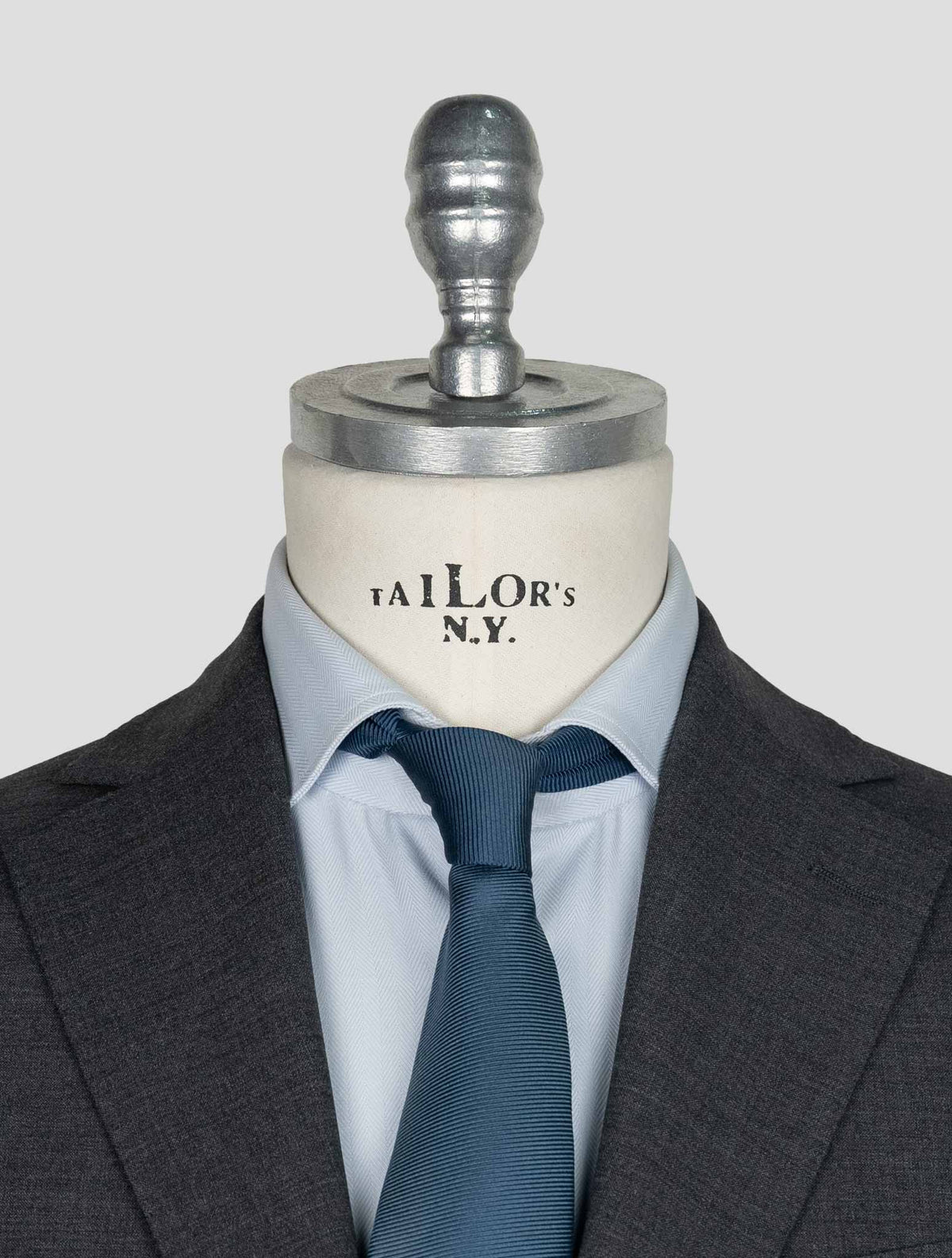 Sartorio Napoli  Dark Gray Virgin Wool Ea Suit 5