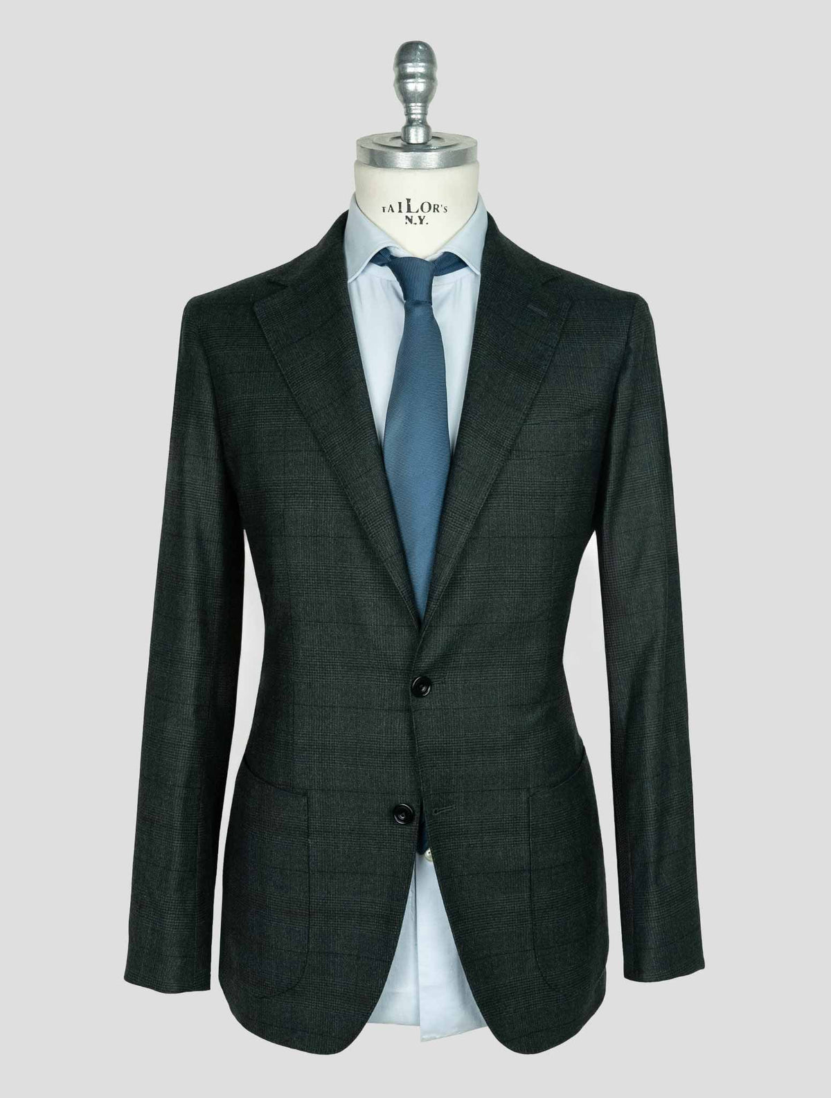 Sartorio Napoli  Green Virgin Wool Silk Pa Ea Suit 1
