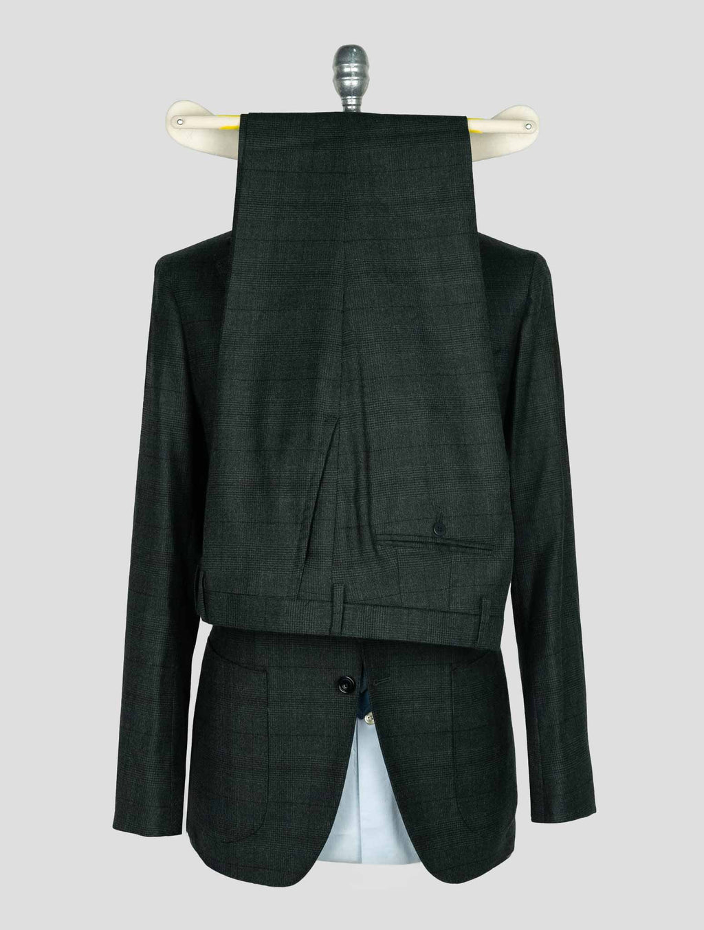 Sartorio Napoli  Green Virgin Wool Silk Pa Ea Suit 4