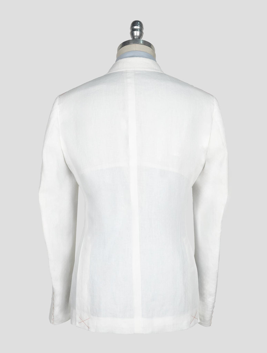 Isaia White Linen Suit 3