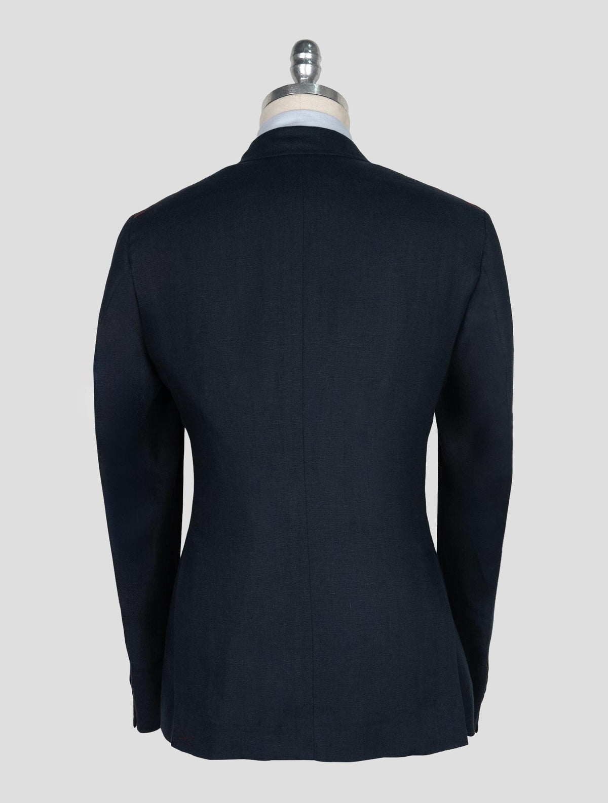 Isaia Blue Navy Linen Suit 3