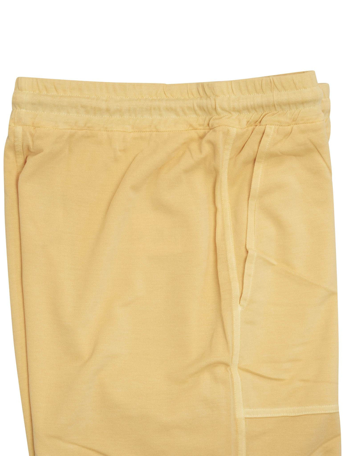 Kiton Yellow Cotton Short Pants 3