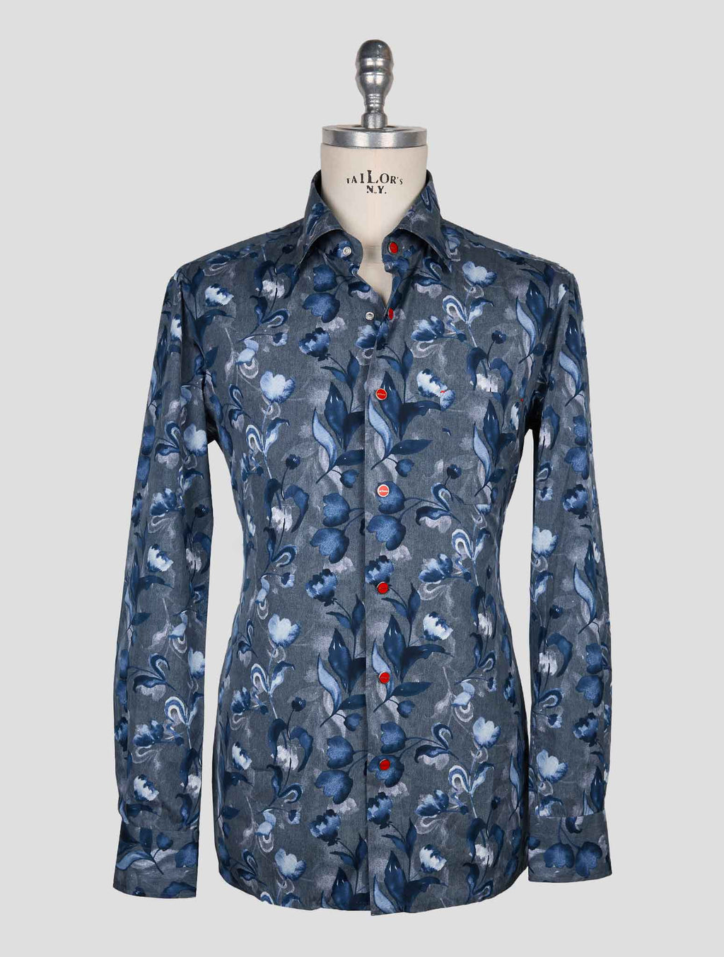 Kiton Multicolor Cotton Shirt 1