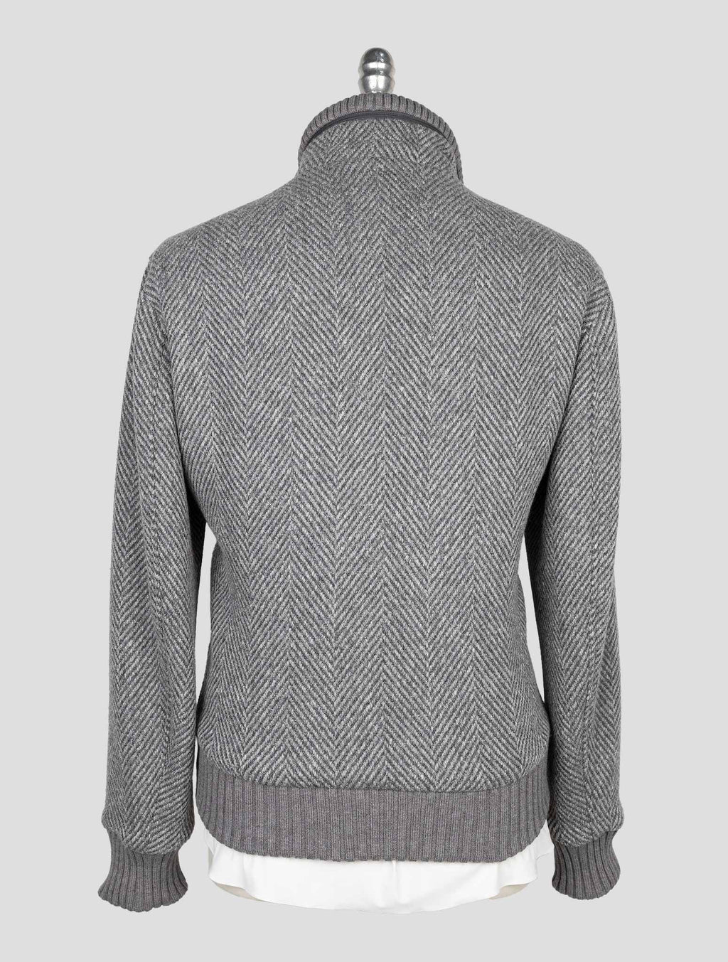 Kired Gray Alpaca Wool Pa Coat 3