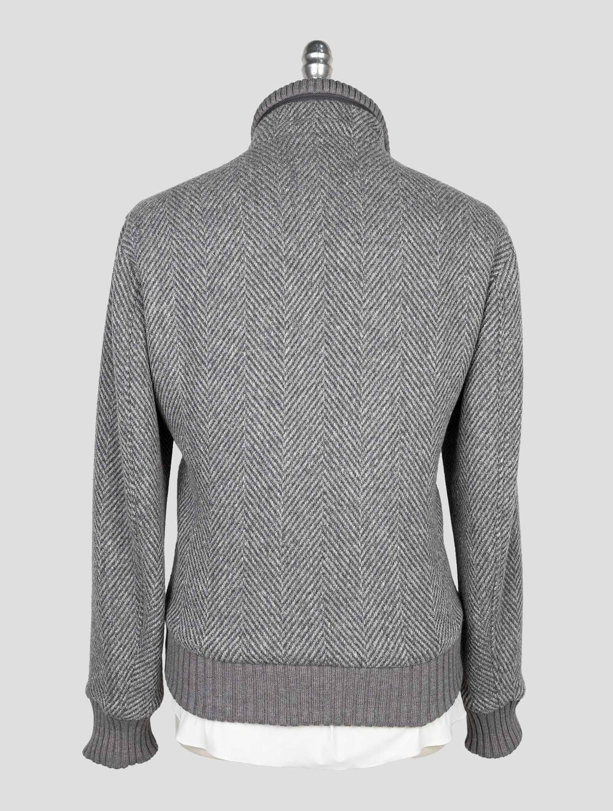 Kired Gray Alpaca Wool Pa Coat 3