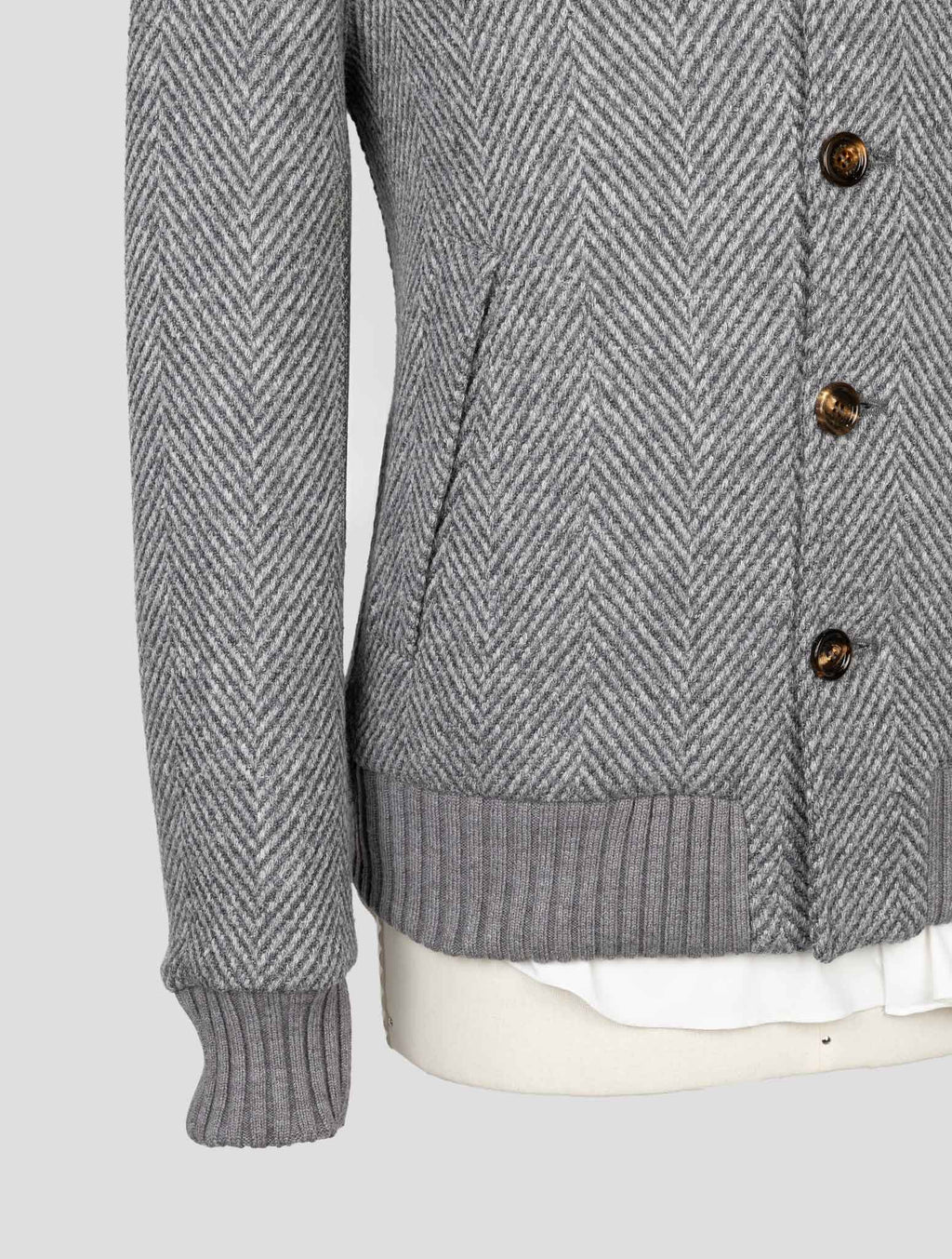 Kired Gray Alpaca Wool Pa Coat 5