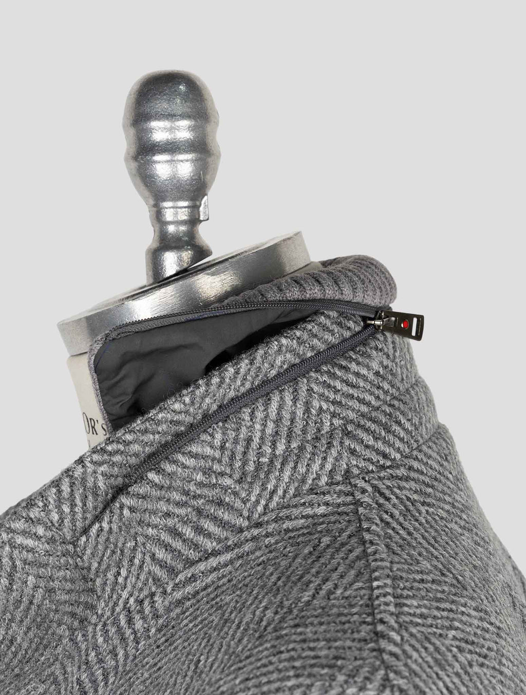 Kired Gray Alpaca Wool Pa Coat 6