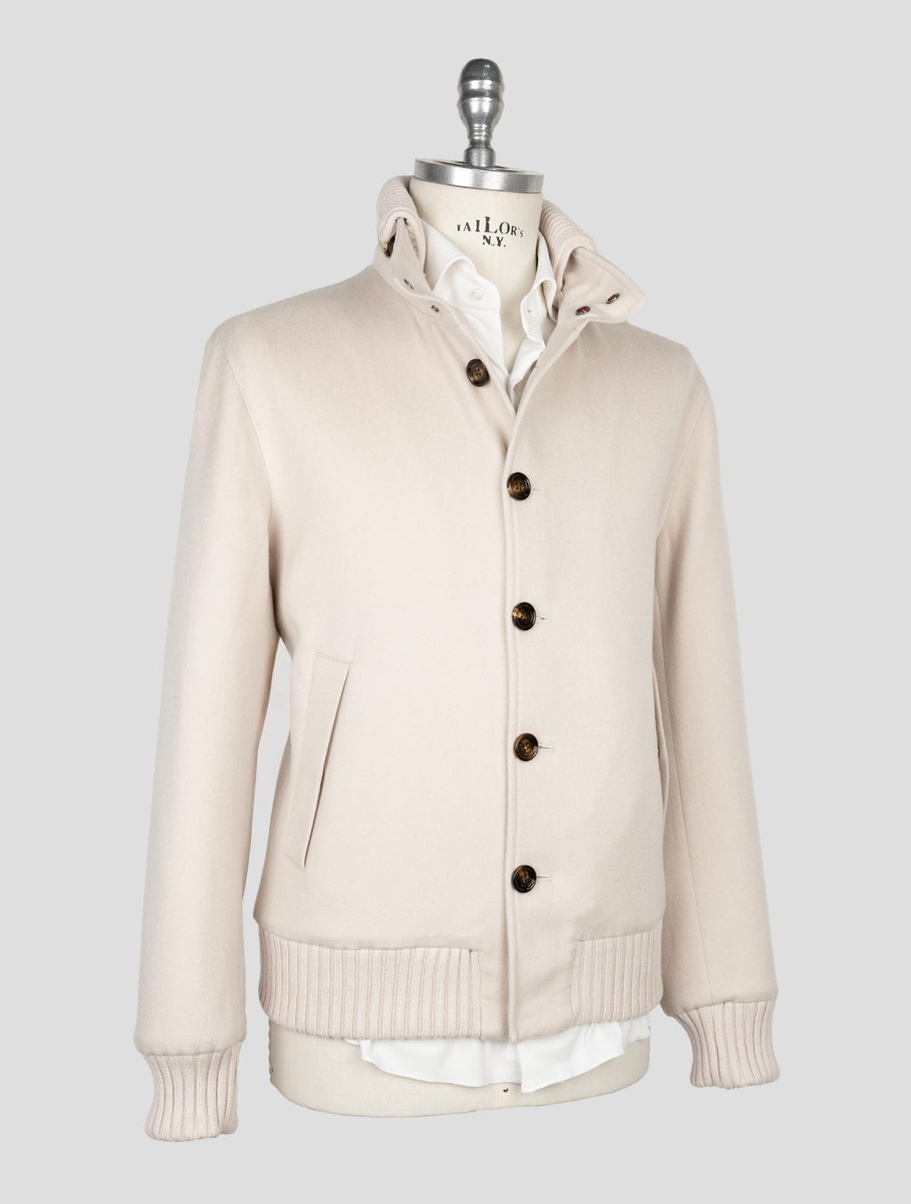 Kired Beige Cashmere Coat 2