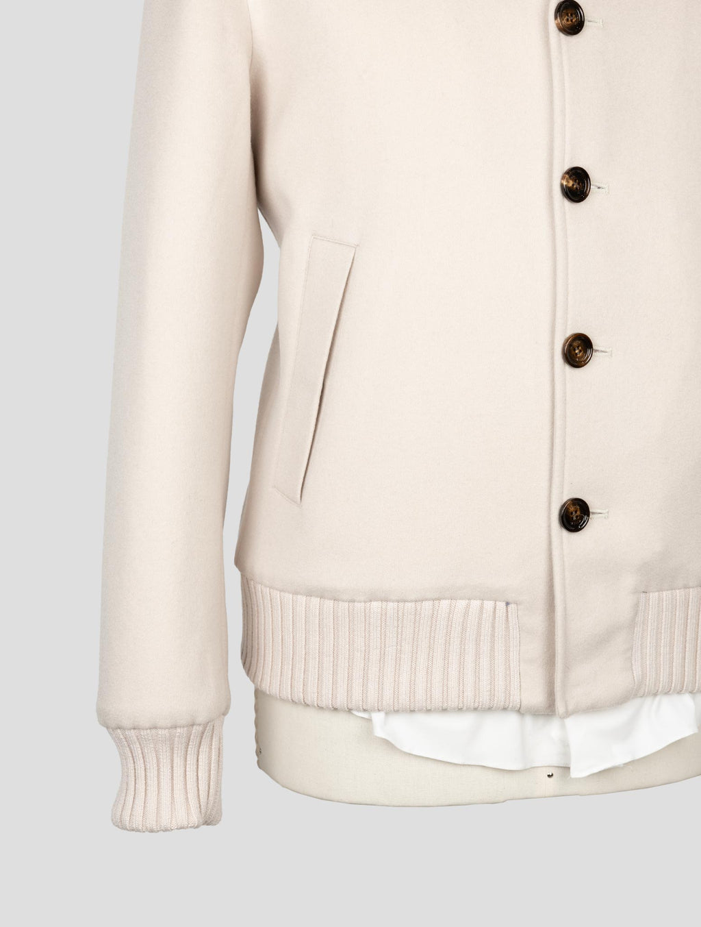 Kired Beige Cashmere Coat 5
