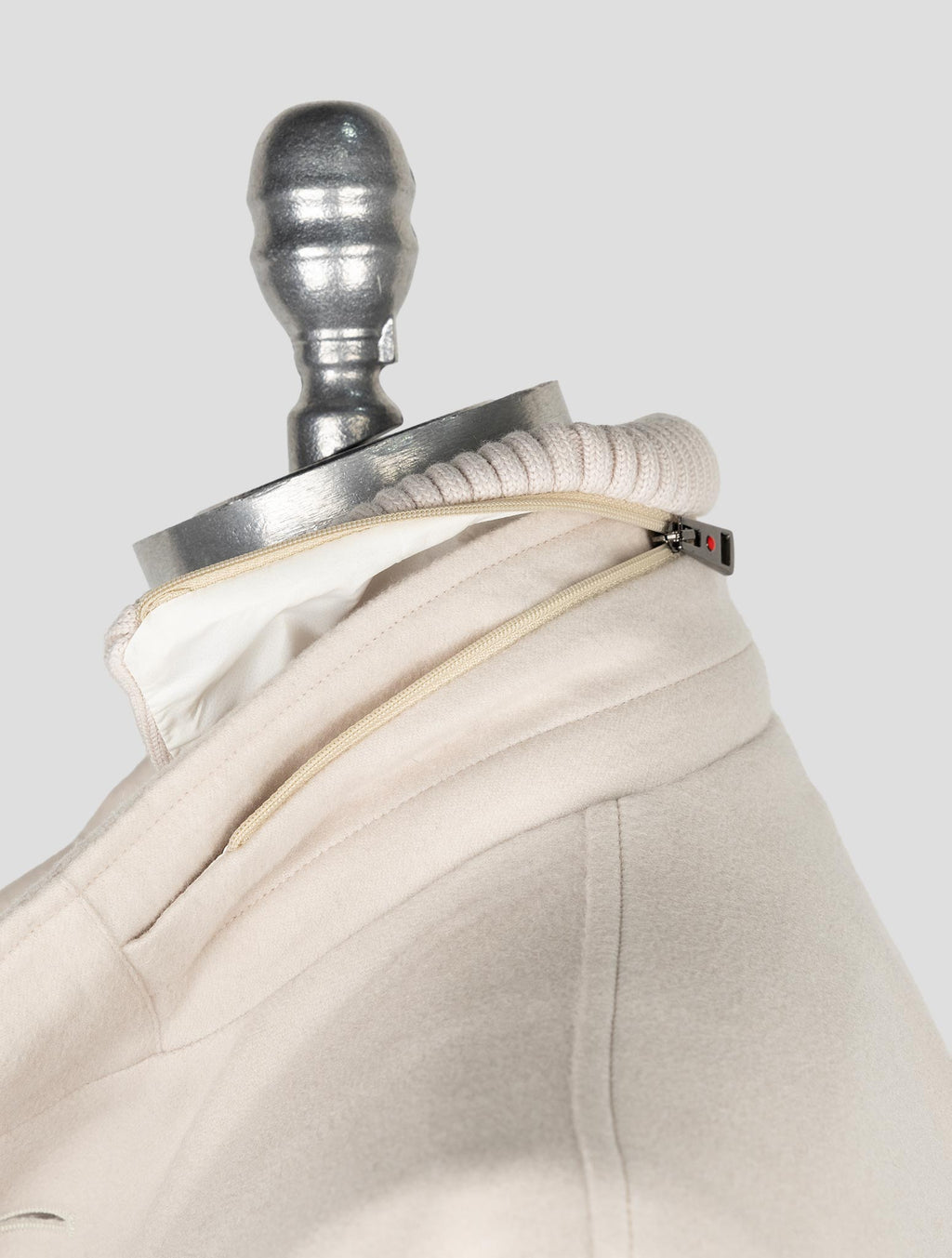 Kired Beige Cashmere Coat 6