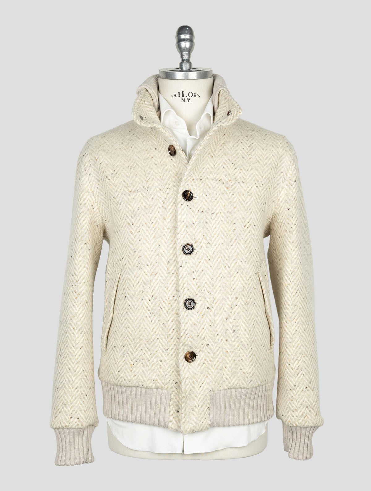 Kired Beige Wool Coat 1