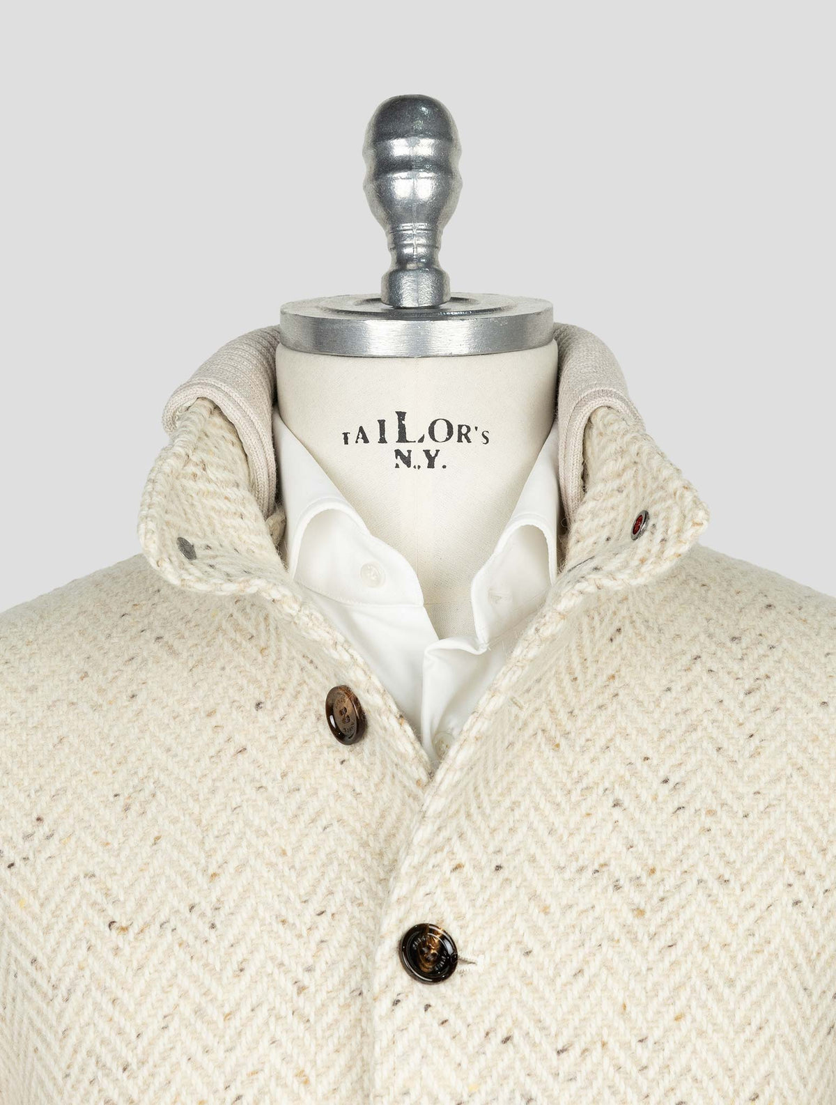 Kired Beige Wool Coat 4