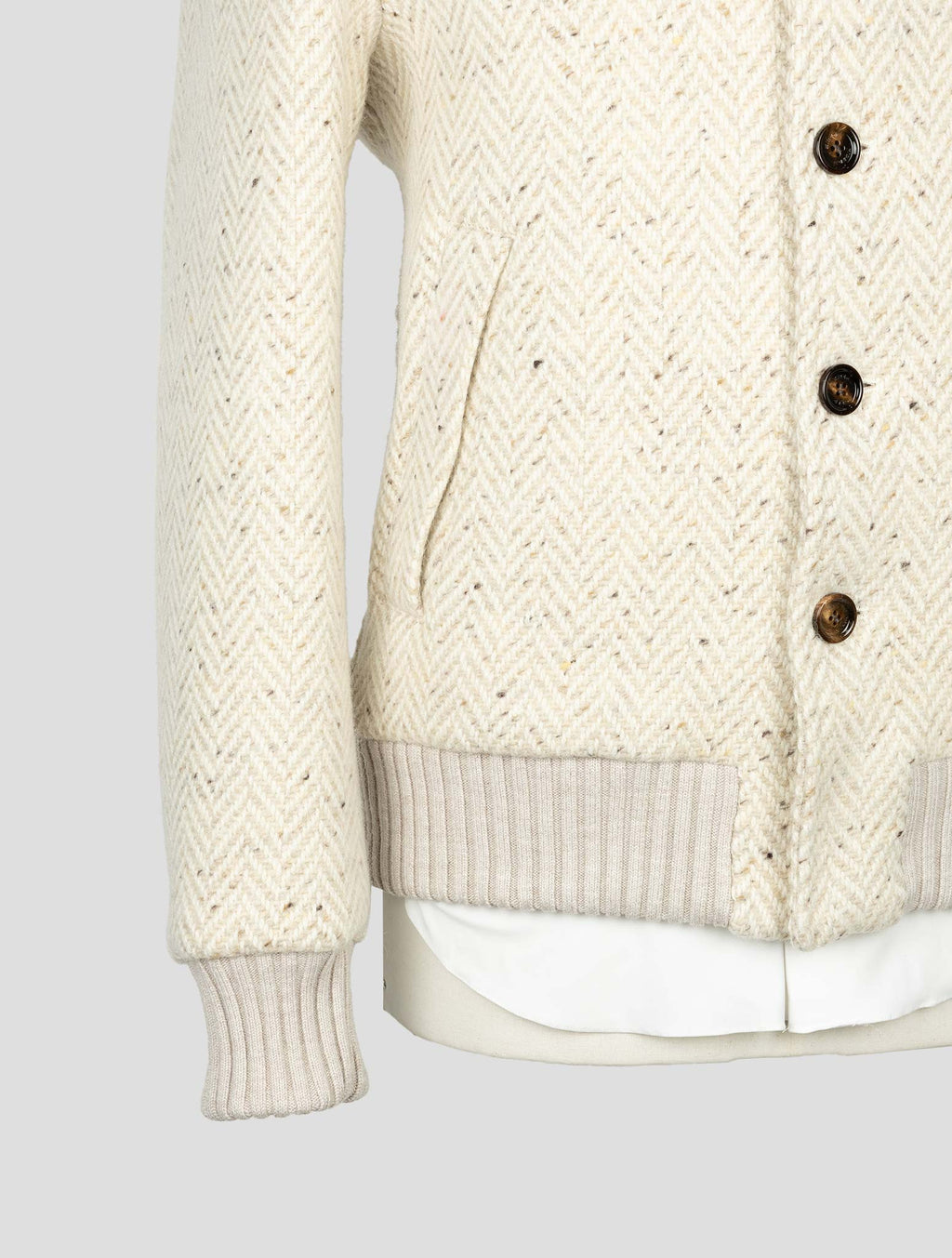 Kired Beige Wool Coat 5