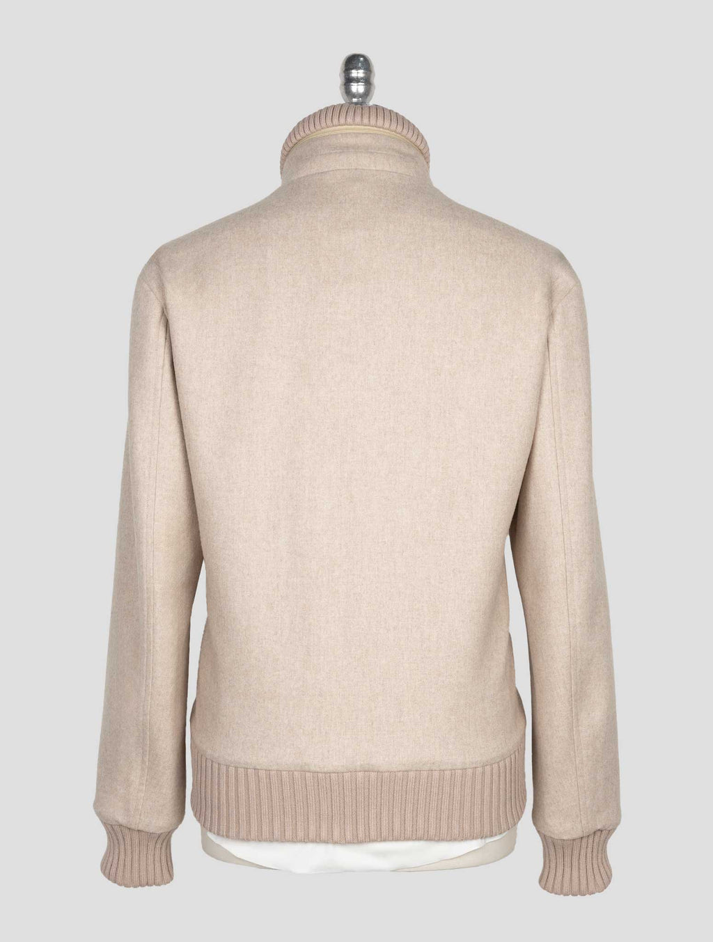 Kired Beige  Wool Pa Pl Coat 3